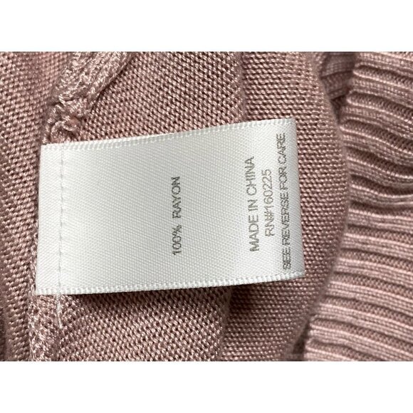 Stitchdrop Womens Pullover Tunic‎ Hoodie Pink Long Sleeve Drawstring L New - Picture 7 of 7